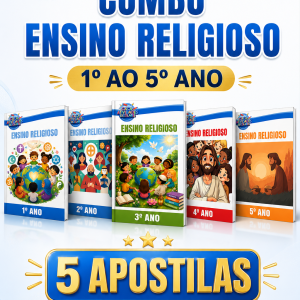 COMBO DE ENSINO RELIGIOSO - 1º AO 5º ANO (VOLUMES 1) - ENSINO FUNDAMENTAL 1