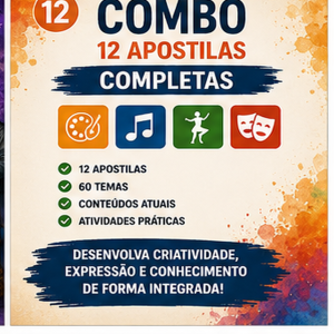 COMBO DE CRUZADINHAS DE ARTE - VOLUMES 1 AO 12