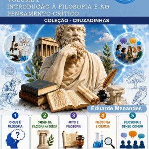 CRUZADINHAS DE FILOSOFIA - INTRODUÇÃO À FILOSOFIA E AO PENSAMENTO CRÍTICO - VOLUME 1