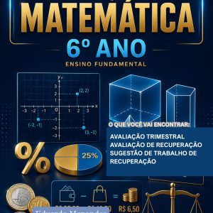 AVALIAÇÕES DE  MATEMÁTICA - 6º ANO (2º TRIMESTRE) - ENSINO FUNDAMENTAL 2