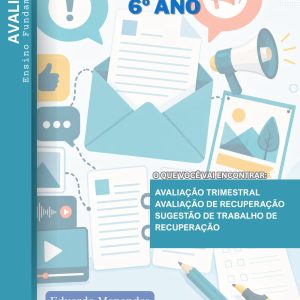 AVALIAÇÕES DE LÍNGUA PORTUGUESA - 6º ANO (2º TRIMESTRE) - ENSINO FUNDAMENTAL 2