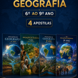 COMBO DE AVALIAÇÕES DE GEOGRAFIA - 6º AO 9º ANO (2º TRIMESTRE) - ENSINO FUNDAMENTAL 2