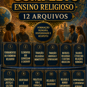 CRUZADINHAS DE ENSINO RELIGIOSO - COMBO COM 60 ATIVIDADES