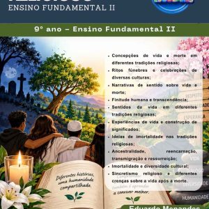 ESTUDOS DIRIGIDOS DE ENSINO RELIGIOSO - 8º ANO (3º TRIMESTRE) - ENSINO FUNDAMENTAL 2 (cópia)