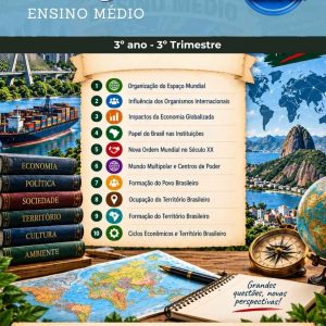 ESTUDOS DIRIGIDOS DE GEOGRAFIA - 3º ANO (3º TRIMESTRE) - ENSINO MÉDIO