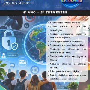 EDUCAÇÃO DIGITAL - 1º ANO - 3º TRIMESTRE