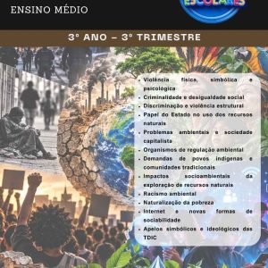 ESTUDOS DIRIGIDOS DE SOCIOLOGIA - 3º ANO (3º TRIMESTRE)