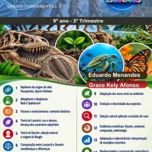 ESTUDOS DIRIGIDOS DE CIÊNCIAS DA NATUREZA - 9º ANO (3º TRIMESTRE)
