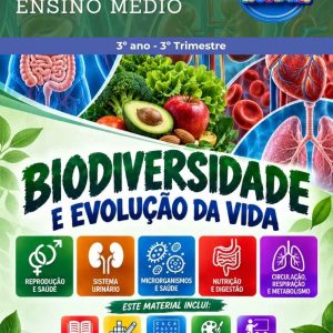MINAS GERAIS 2026 - ESTUDOS DIRIGIDOS DE BIOLOGIA - 3º ANO DO ENSINO MÉDIO (3º TRIMESTRE)