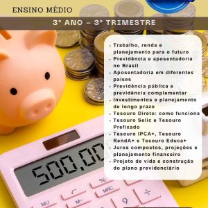 SOLUÇÕES MATEMÁTICAS - ENSINO MÉDIO - 3º ANO - 3º TRIMESTRE - ENSINO MÉDIO