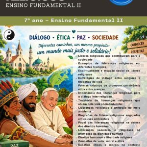 ESTUDOS DIRIGIDOS DE ENSINO RELIGIOSO - 7º ANO (3º TRIMESTRE) - ENSINO FUNDAMENTAL 2