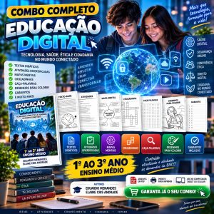 COMBO DE EDUCAÇÃO DIGITAL - 1º AO 3º ANO - 3º TRIMESTRE