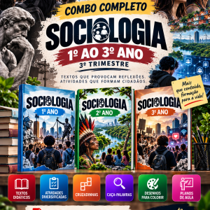 ESTUDOS DIRIGIDOS DE SOCIOLOGIA - 1º AO 3º ANO (3º TRIMESTRE)