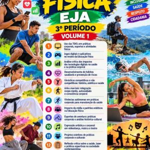 ESTUDOS DIRIGIDOS DE EDUCAÇÃO FÍSICA - 3º PERÍODO EJA - ENSINO MÉDIO (VOLUME 1)